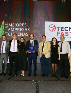 <strong>Tecno Fast es reconocida por segundo año consecutivo como una de las Mejores Empresas Chilenas</strong> 