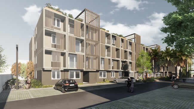 Tecno Fast se adjudica construir viviendas modulares sociales