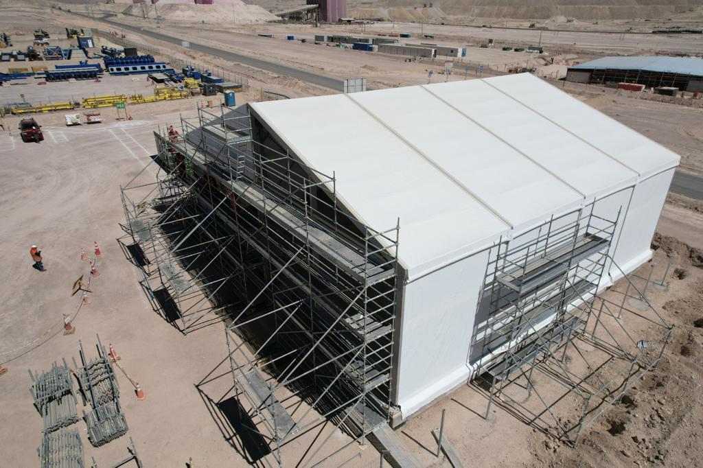 Descubre las Carpas Modulares de Tecno fast Chile